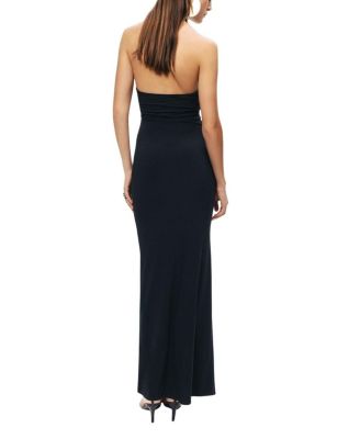 Halter Neck Cut-Out Maxi Dress