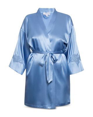 Lace Trim Robe 