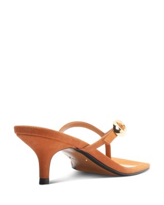 Women's Miriam Nubuck Leather Thong Sandals
