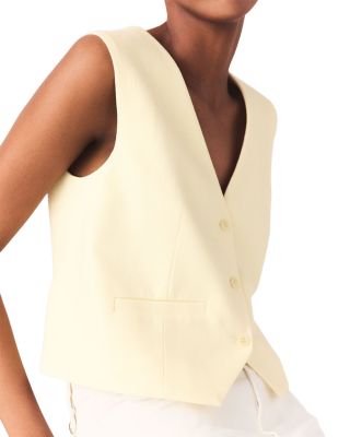 Tailored Sleeveless Jacket