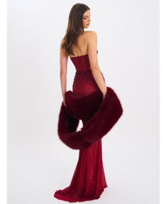  Jazmin Faux Fur Scarf