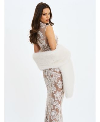  Jazmin Faux Fur Scarf