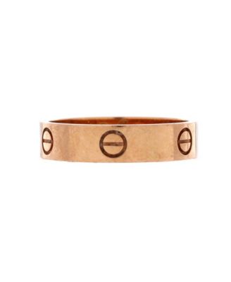  Love Band Ring 18K Rose Gold