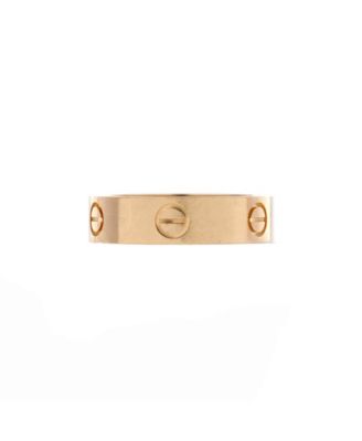  Love Band Ring 18K Gold