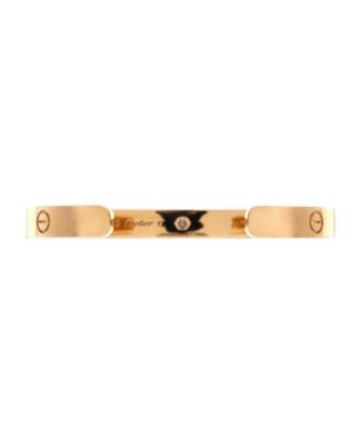  Love 1 Diamond Cuff Bracelet 18K Gold with Diamond