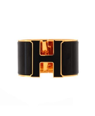 Extra Wide Clic H Bracelet Enamel