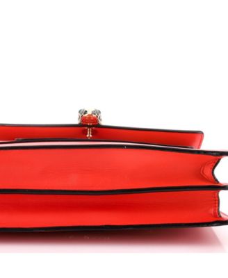  Medium Serpenti Forever Square Shoulder Bag Leather