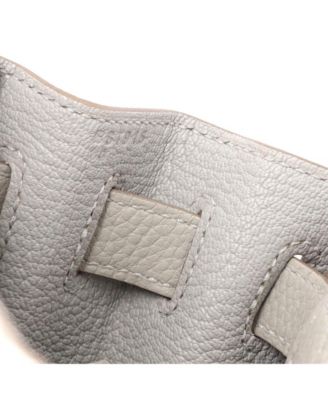 Kelly 28 Handbag Grey Togo with Gold Hardware