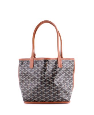  Mini Anjou Reversible Tote Coated Canvas