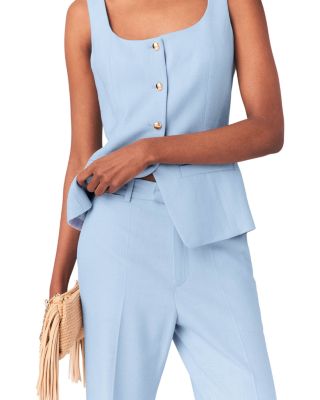 Pigalue Pleated Suit Pants