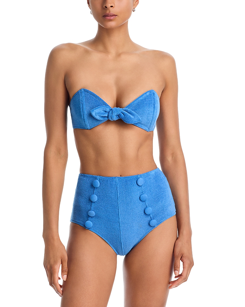 Lisa Marie Fernandez Poppy High Waist Bikini Set