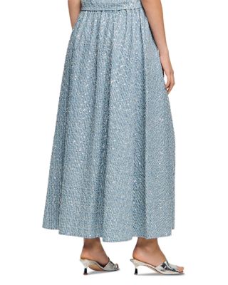 Isea Sequin Maxi Skirt