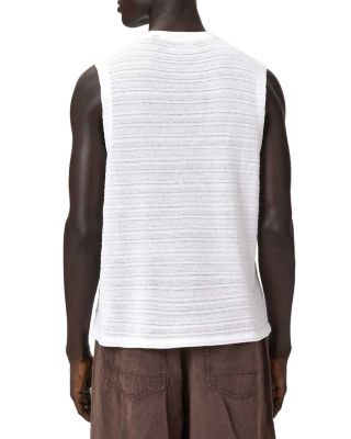 Cove Textured Crewneck Tank Top