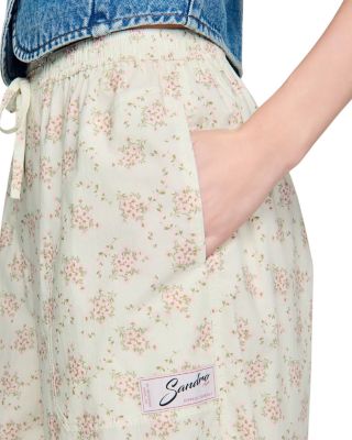 Davi Floral Wide Leg Pants