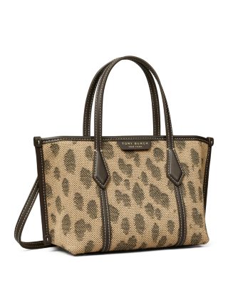 Perry Mini Printed Canvas Tote Bag 