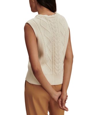 Tatyana Cable Knit Vest