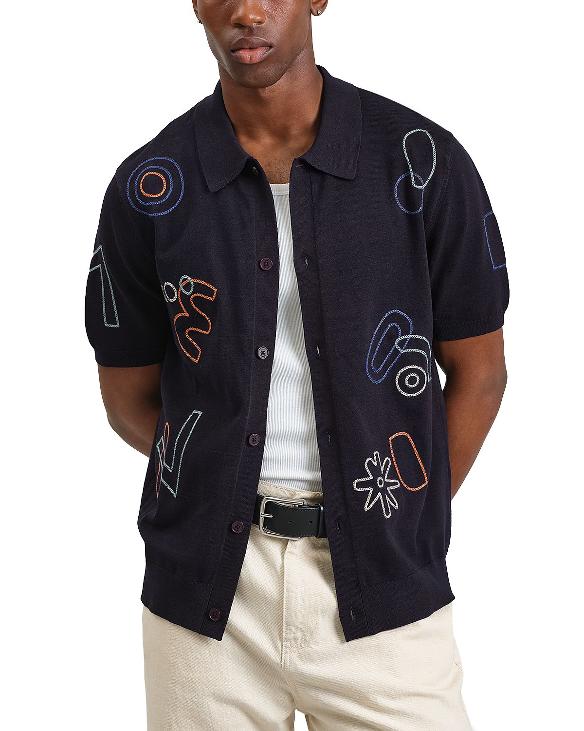 Wax London Tellaro Graphic Shirt
