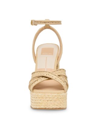 Women's Danila Raffia Espadrille Platform Sandals 