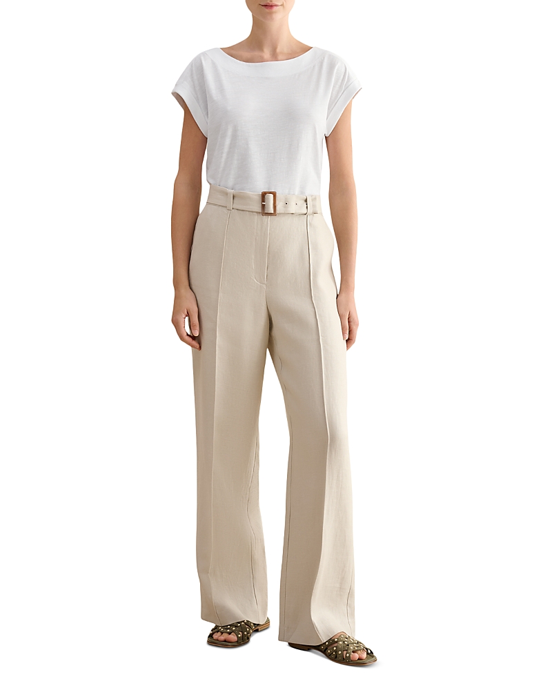 Hobbs London Petite Zainah Linen Pants