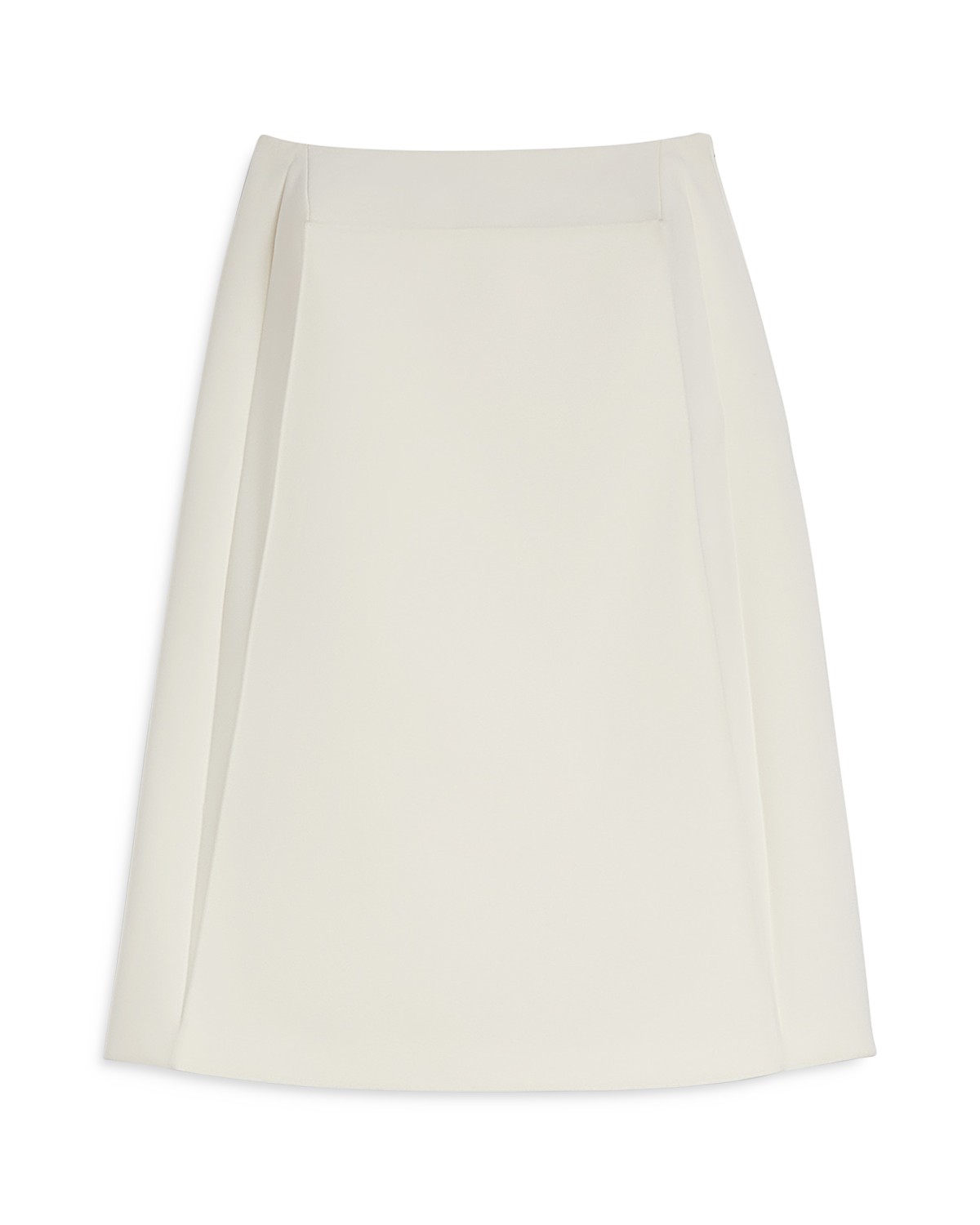 Jil Sander Straight Knee Length Skirt in Porcelain
