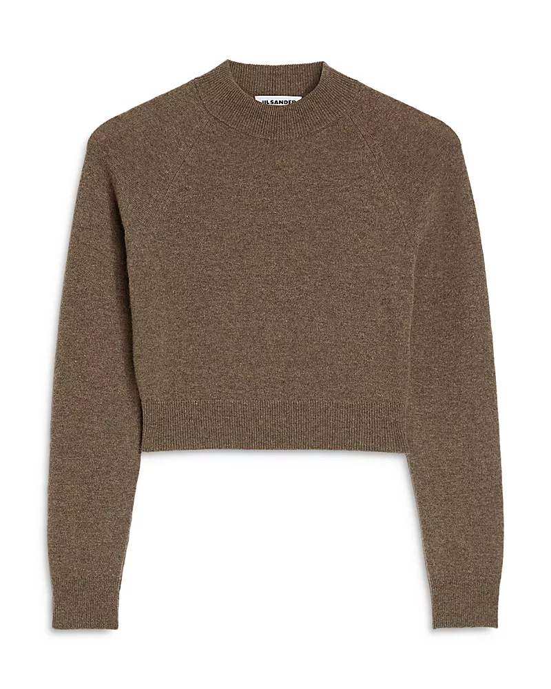 Jil Sander Wool Cashmere Crewneck Sweater