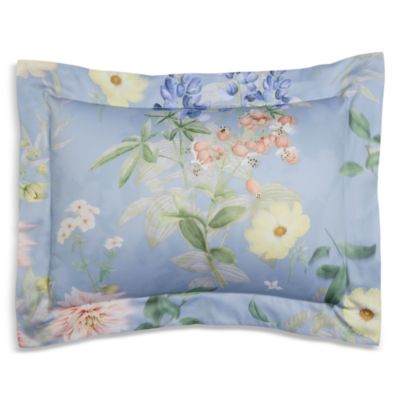 Aven Bleu Blanc Boudoir Sham