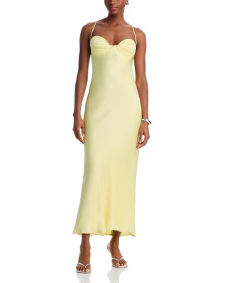 Devin Satin Maxi Dress
