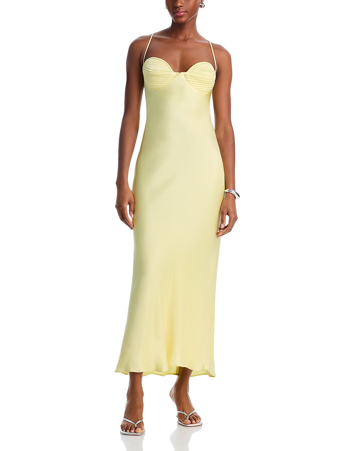 Bardot Devin Satin Maxi Dress