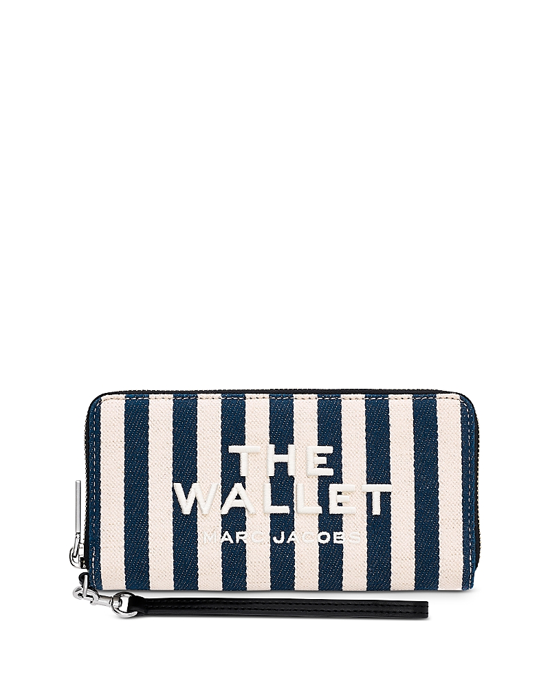 Marc Jacobs The Stripe Canvas Continental Wallet
