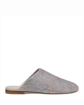 Women's Thalia Shine Embellished Leather Mules