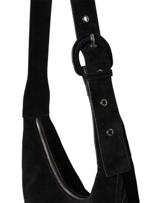 Sia Suede Fringe Shoulder Bag