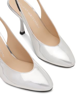 Women's Madison Patent Leather Slingback Pumps 