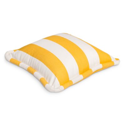 Small Striped Square Throw Pillow, 18"