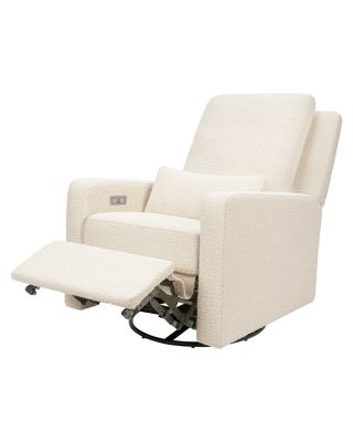 Sigi Electronic Recliner and Swivel Glider with USB Port