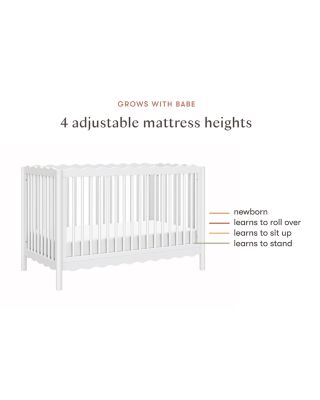 Swell 4 in 1 Convertible Crib with Toddler Bed Conversion Kit