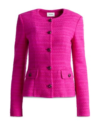 Waist Defining Tweed Jacket