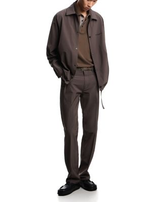 Blouson Tie Hem Jacket