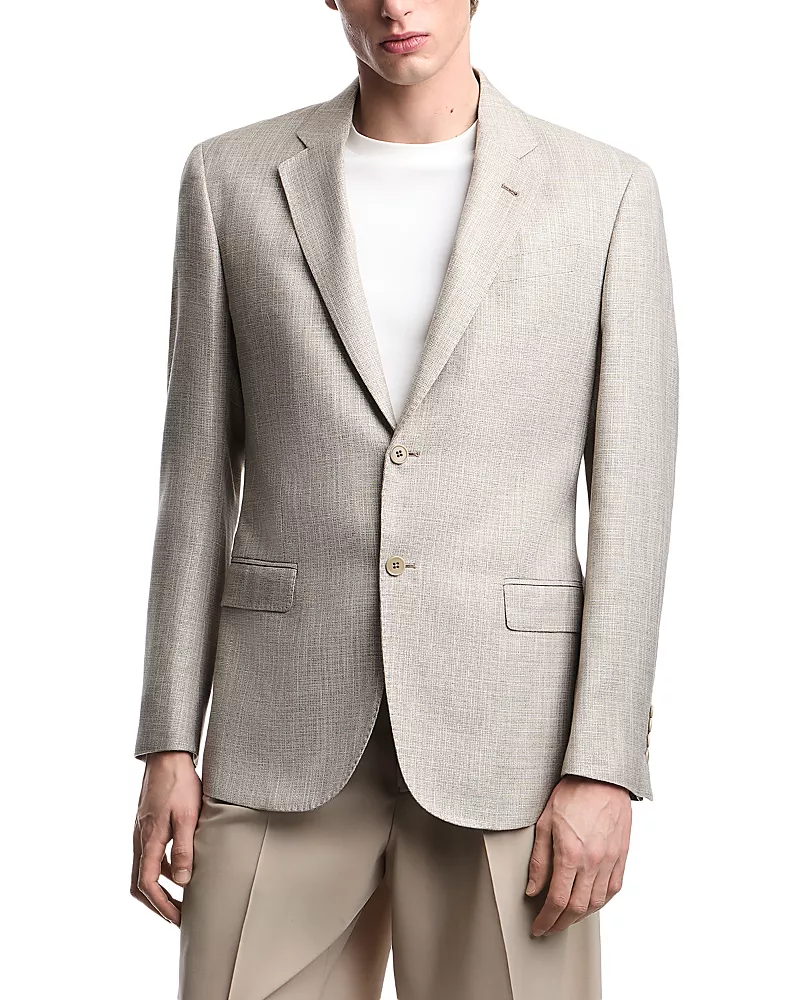 Emporio Armani G Line Regular Fit Single Breasted Notch Lapel Jacket