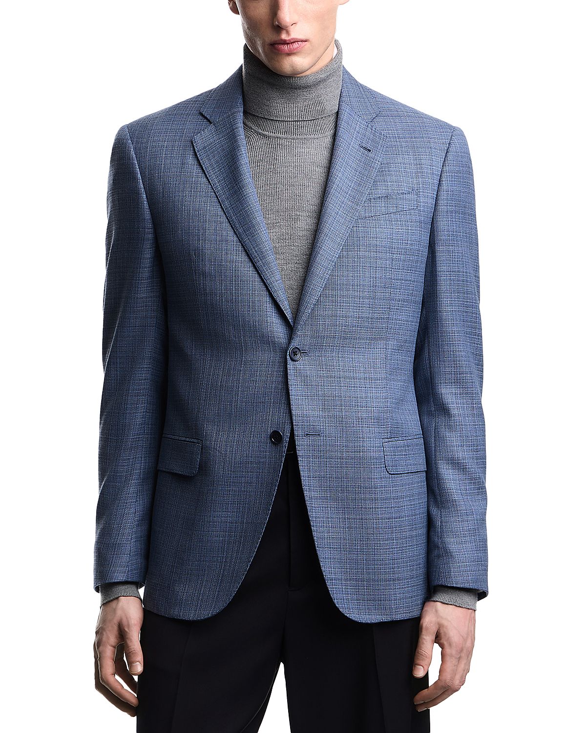Emporio Armani G Line Regular Fit Single Breasted Notch Lapel Jacket