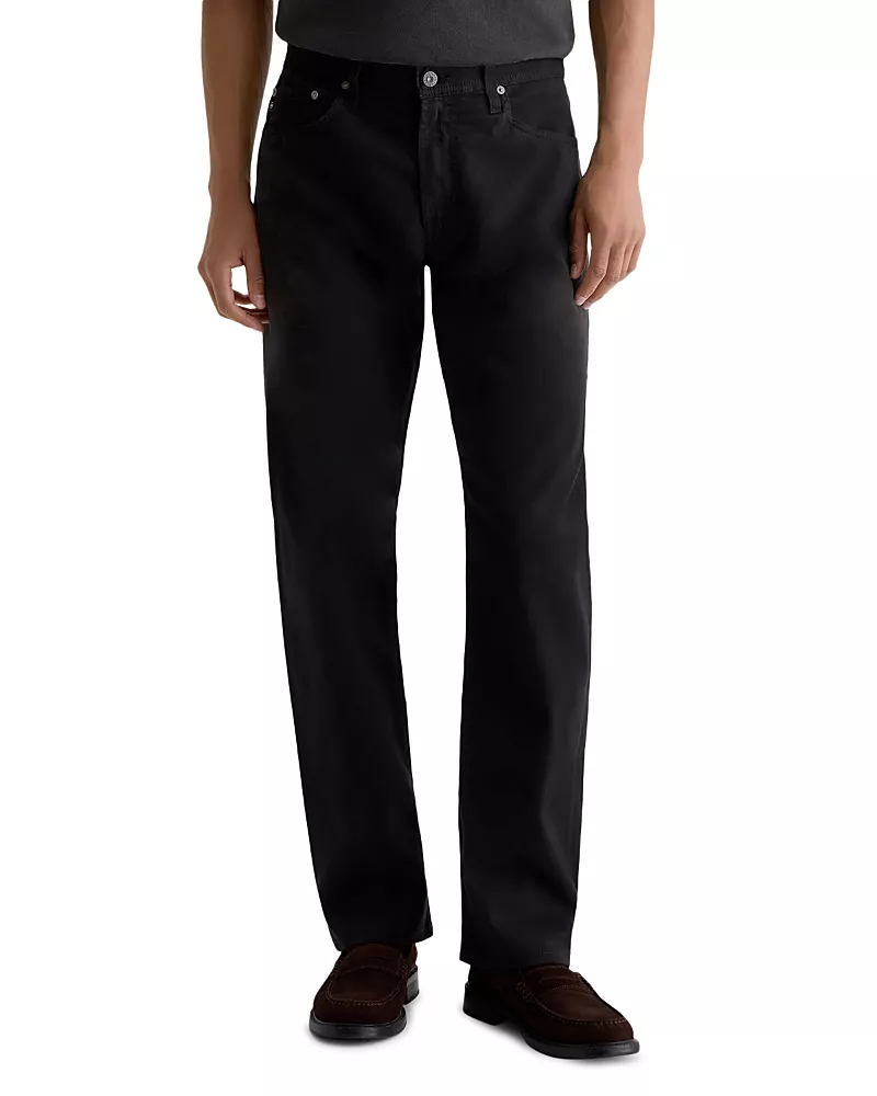 Ag Protege Straight Fit Jeans in Super Black