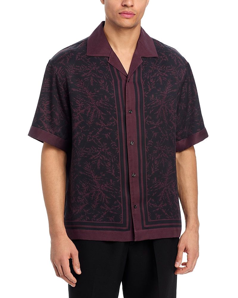Hugo Espino Oversized Fit Paisley Shirt