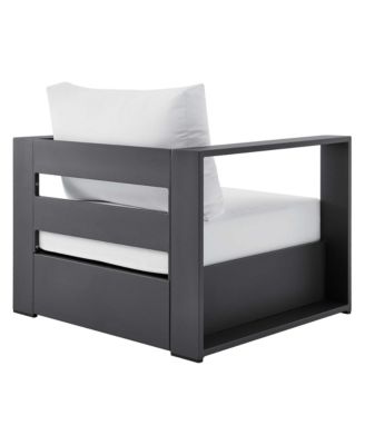  Tahoe Outdoor Patio Powder-Coated Aluminum Armchair, Set of 2