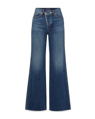Taylor High Rise Wide Leg Jeans in City Lights