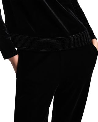 Stretch Chenille Jersey Top