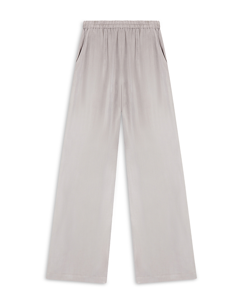 Emporio Armani Washed Fluid Elasticized Waist Pants