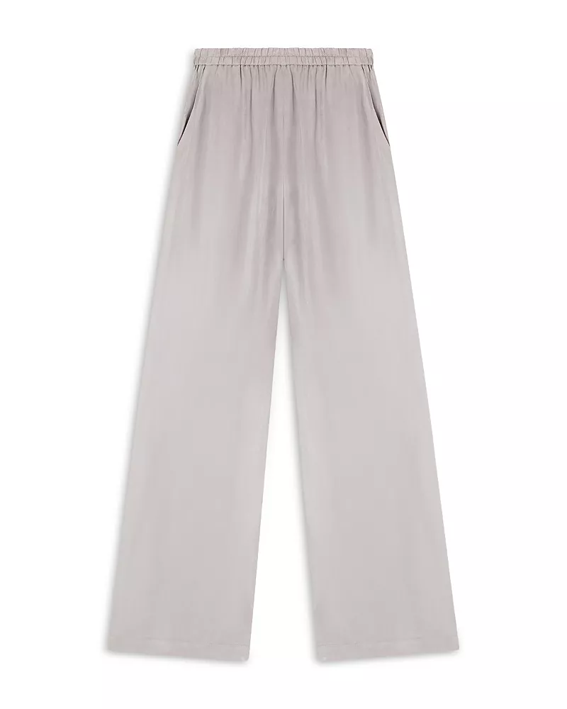 Emporio Armani Washed Fluid Elasticized Waist Pants