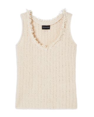 Fringe Detail Knit Top