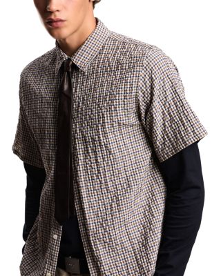 Eagle Capsule Crinkle Checker Shirt