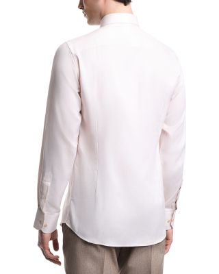 New York Regular Fit Textured Dress Shirt