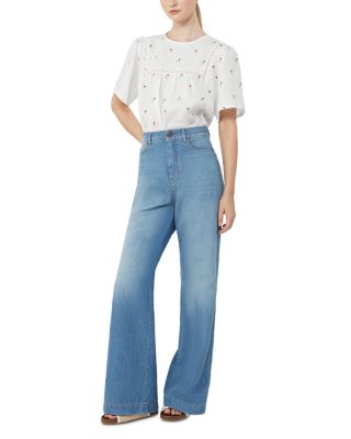 WKDBACINO Embroidered Top